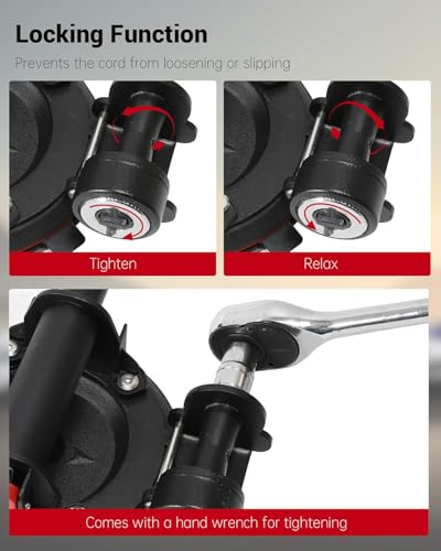 Image of Upgrade Auto Windshield Glass Removal Tool Kit, Dual-Cutting, Auto Glass Cut Out Tool with Locking Function, with Threader, Coil and Windshield Cutter for Cars and Trucks