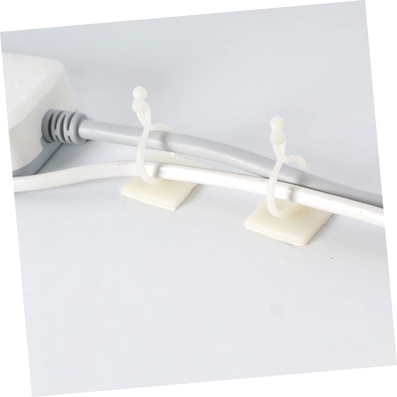 BESTonZON 5 Sätze Pflanzenstützclips Für Kletterpflanzen Wandaufhänger Für Monstera Und Andere Pflanzen Wiederverwendbare Clips Zur Fixierung Von Ranken Für Glatte Wände Und 100 Stück * 5