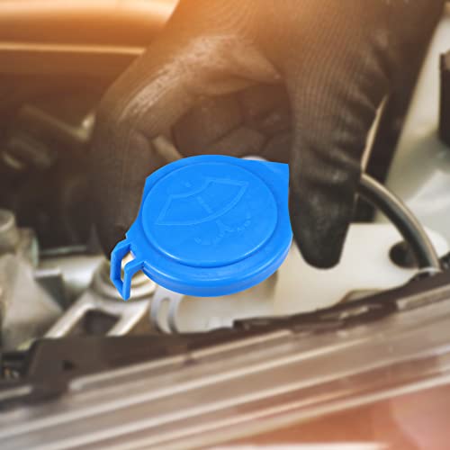 Acropix Windshield Washer Fluid Reservoir Bottle Cap Fit For Ford Focus - Pack Of 2 Blue #TOP1