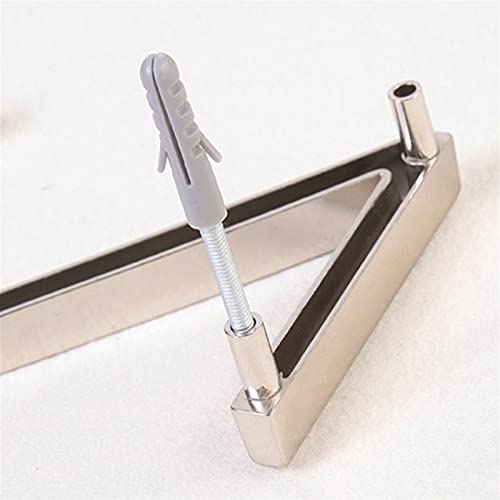Numéro de maison argenté 12 cm en nickel satiné de qualité supérieure - 3