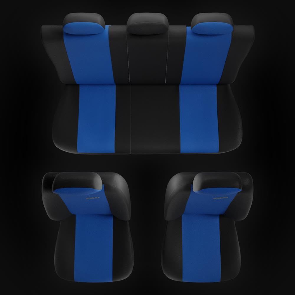 Housses De Sièges Universelles Grises Mossa Pour Kia Soul I Et II (2009-2016) - Kit Complet
