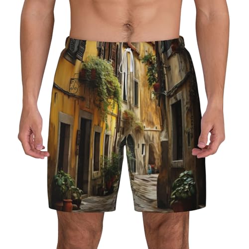 Maillot de bain homme avec doublure de compression short haut de gamme séchage rapide