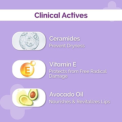 The Derma Co 1% Ceramide Complex Lip Balm with Ceramides & Vitamin E, SPF 30 PA++ for Dry & Chapped Lips - 4g - Image 6