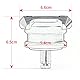 Modeer Für BMW R1250GS / Adventure HP R1250R R1250RS R1250RT Motorrad Sturzpad Räder Sliders Crash Pad Falling Protector Guard Cover r1250gsa r 1250gs Zubehör (Schwarz)
