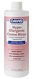 Davis Manufacturing Hypoallergenic Pet Crème Rinse, 12 oz, White (HCR12)