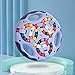 GERUI Rotierender Fingerwürfel Intelligenz Spiele, IQ Game Magic Bean Rotating Cube Spielzeug, Dekompression Puzzle Toys für Kinder Teens Erwachsene - Neueste Angst Linderung Spielzeug (Blau)