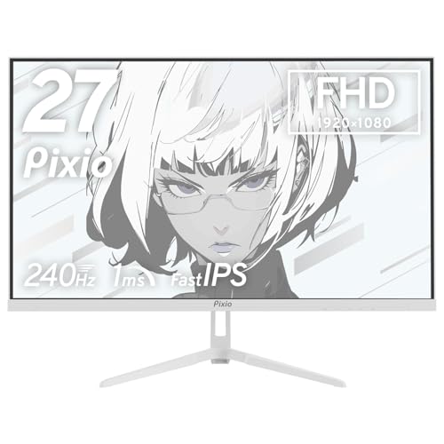 PIXIO 白 ゲーミングモニター 27インチ 160Hz 4K Pixio ピクシオ ゲーミングモニター 4K PX27UWAVE 白 ホワイト