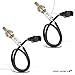 A-Premium 2-PC Downstream Front and Rear O2 Oxygen Sensor Compatible with Honda & Acura Models - Accord 2008-2011, Pilot 2009-2013, Odyssey, Ridgeline, Crosstour, Accord Crosstour, MDX, TSX, TL, RL