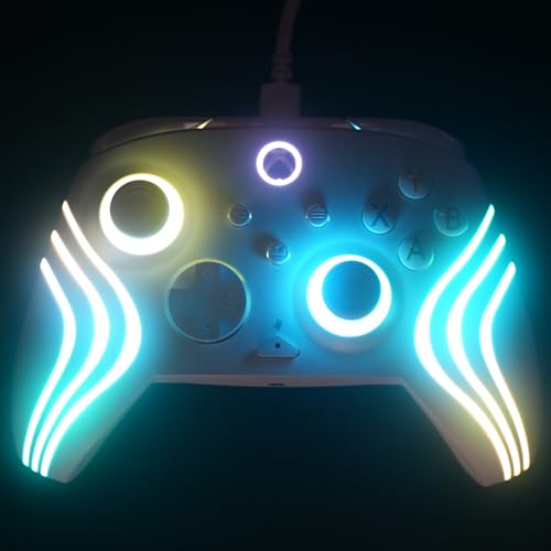 undefined 【Amazon.co.jp限定】TURTLE BEACH コントローラー Afterglow Wave ホワイト 有線 USB Xbox公認 PC/Xbox対応 3ストップ トリガーストップ マッピング可能 背面ボタン RGB チャットミックス 人間工学【メーカー保証2年+代理店保証6ヶ月】 の商品画像 1