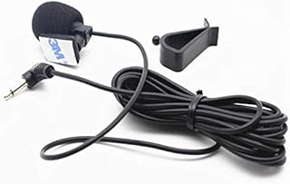 Saidbuds Car Stereo Microphone 3.5mm External Mic for Car Vehicle Head Unit Bluetooth Enabled Stereo Radio GPS DVD