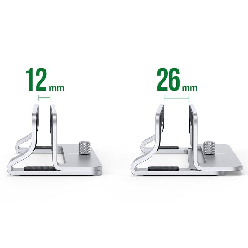 UGREEN Support Réglable Ordinateur Portable 20471B Argenté en Aluminium Durable - 6