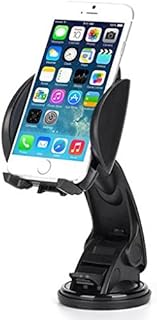 Premium Car Mount Holder Dash Windshield Cradle Stand Window Glass Swivel Dock Suction Adjustable for Sprint Samsung Galaxy S7 Edge (SM-G935P) - Straight Talk Alcatel One Touch POP ICON 2