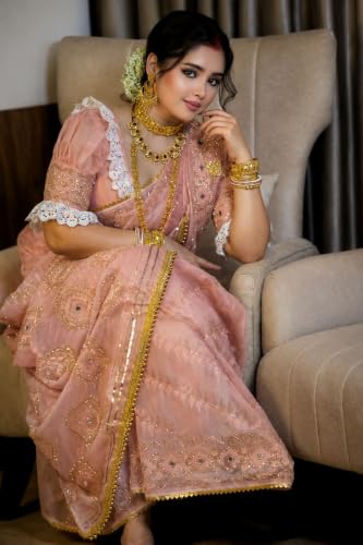 BASANA SAREE KUTHIR jamdani silk saree – image 5