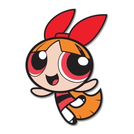 Amazon Com Powerpuff Girls Blossom Vynil Car Sticker Decal Select Size Automotive