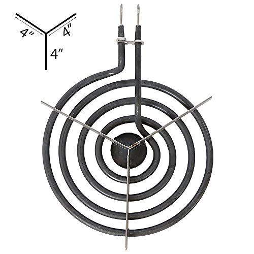 Kitchen Basics 101 4 Pack Sp22Ya Electric Range Burner Surface Element Replacement For Ge Wb30X253 Wb30X254, Includes 1 8-Inch And 3 6-Inch Burners 325503, Ea244014, Ps244014, Ah244014, Wb30X0253 #TOP5