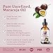 Bella Terra Oils - Maracuja Seed Oil 4oz - Dive into the Passion Fruit's Nutritional Profile, Enriched with Vitamin A & Essential Fatty Acids, for Natural Skin Nourishment