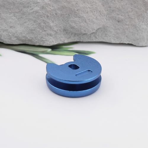 Image of 1pc Joystick Cap Metal Buttons Replacement Thumb Pad Cap Analog Compatible with Nintendo New 3DS 2DS XL LL Blue Metal Thumbstick Grip