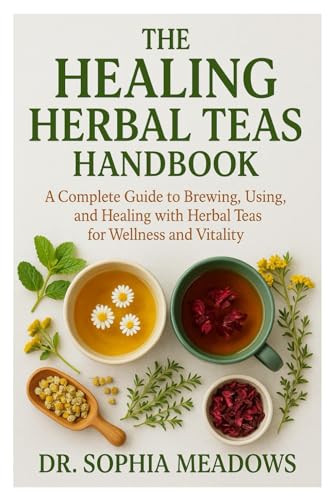 The Healing Herbal Teas Handbook: A Complete Guide to Brewing, Using, and Healing with Herbal Teas for Wellness and Vitality