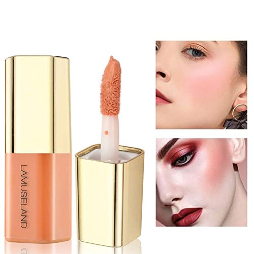 New 4 Colors Liquid Blush Mini Makeup Face Cosmetic Korean Cheek Matte Natural Cosmetics Make Y9W8 Up Makeup #TOP3