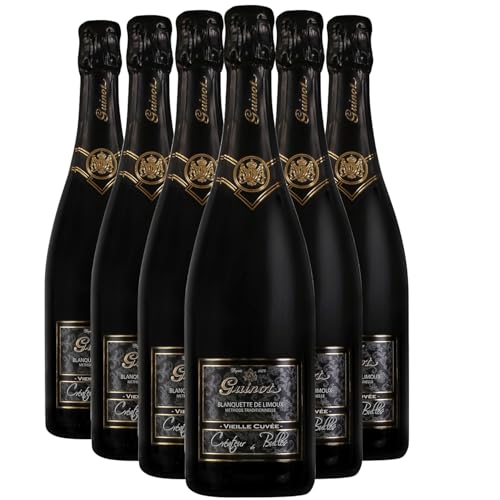 Blanquette de Limoux Vieille Cuvée Demi-Sec blanco - Maison Guinot - DOP - Languedoc Rosellón - Francia - Variedades de uva Mauzac - 12x75cl