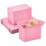PH PandaHall 30 Pack Pink Shipping Boxes 5x3.5x3 inch Small Lightweight Packaging Boxes Bulk Mailers for Small Business Cosmetics Jewelry Christmas Birthday Party Decoration