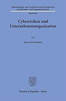Cyberrisiken Und Unternehmensorganisation (German Edition) 3428192923 Book Cover