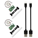 SazkJere 2 Sets Humidifieration Atomization Disc Micro USB Interface DC 5V Atomization Drive Circuit Board + 50CM USB Cable