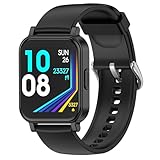 POIUZET Fitness Tracker, Fitness Watch with Blood Oxygen, Heart Rate Monitor, Steps Calories Counter, Sleep Monitor, Pedometer IP68 Waterproof, Smart Watch for Android iPhones