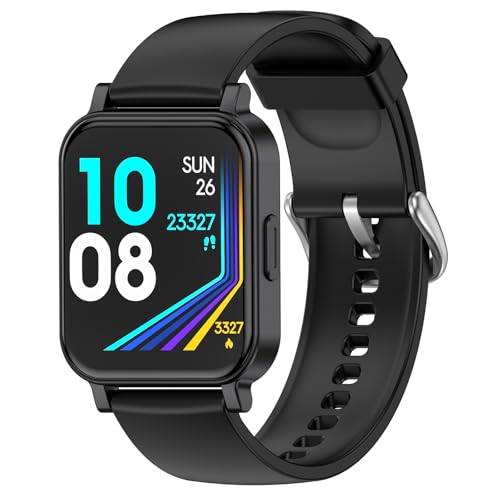 POIUZET Fitness Tracker, Fitness Watch with Blood Oxygen, Heart Rate Monitor, Steps Calories Counter, Sleep Monitor, Pedometer IP68 Waterproof, Smart Watch for Android iPhones