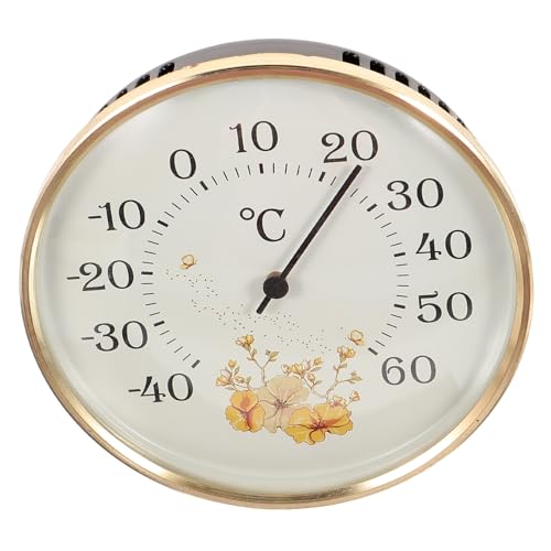 IWOWHERO Sauna Wall Thermometer Digital Temperature Gauge for Room Lightweight Wall Mounted Design Readings for Home Use