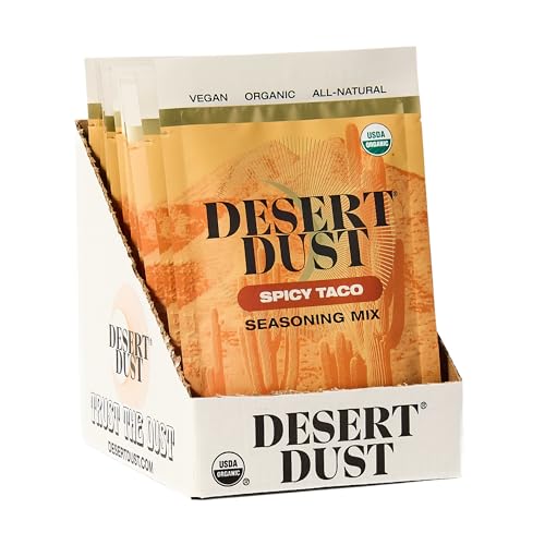 Desert Dust Spicy Taco Seasoning | Bold & Smoky Organic
