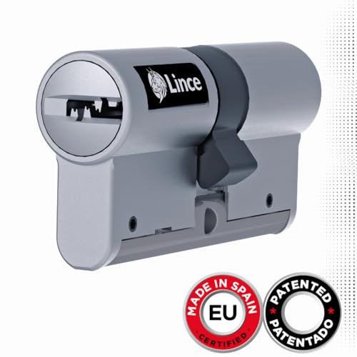 LINCE - C7 high Security Euro Cylinder 40/30 (70 mm), Grey, 30+40 - Image 2