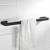 Vintage Brass Towel Holder Bar Wall Mounted Metal Rail - Ireland - View #7