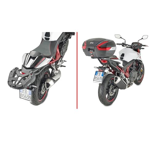 Top case Givi B45+ Monolock 45 lt pour ranger deux casques sur votre Hornet - 2