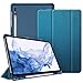 Produktbild Fintie Hülle für Samsung Galaxy Tab S8 11 Zoll 2022 / Tab S7 11 Zoll 2020 - Silm Schutzhülle mit Transparenter Rückseite Abdeckung Cover Auto Schlaf/Wach Funktion, Pfauenblau