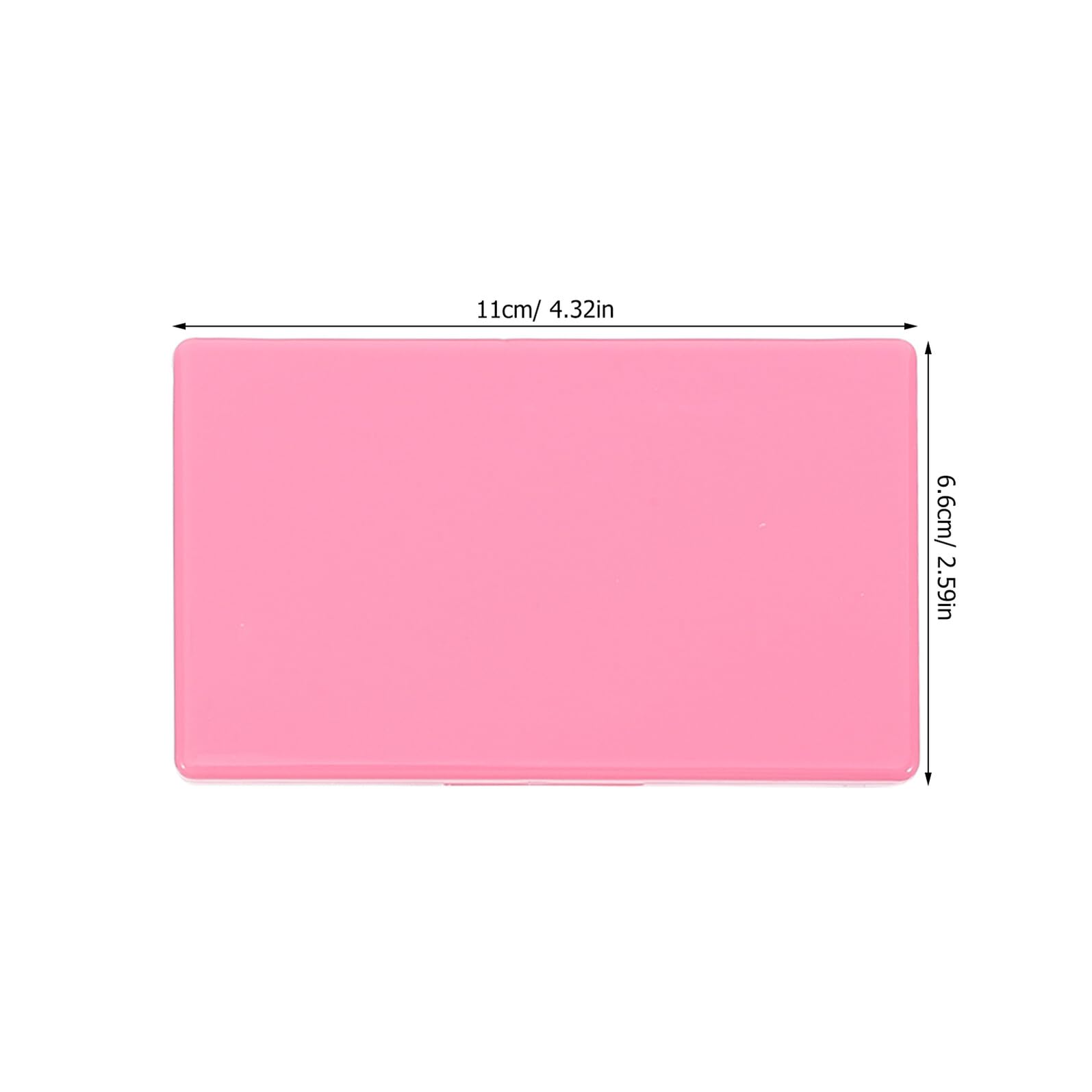 Estuche para Agujas de Coser Portátil Rectangular de Plástico 4piezas