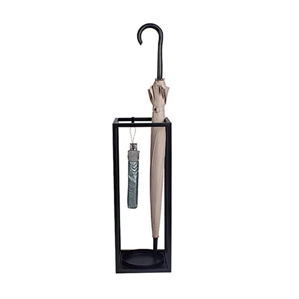 KLerDH Umbrella Stand, Household ， with Hooks Portable Entryway Storage Rack for Home