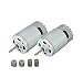 LinkePow 550 24V Motor 30000RPM High Performance, 2pcs 550 24 Volt for Powered Wheel Ride On Car Gearbox