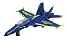 F-18 Hornet Blue Angel - 9 Inch
