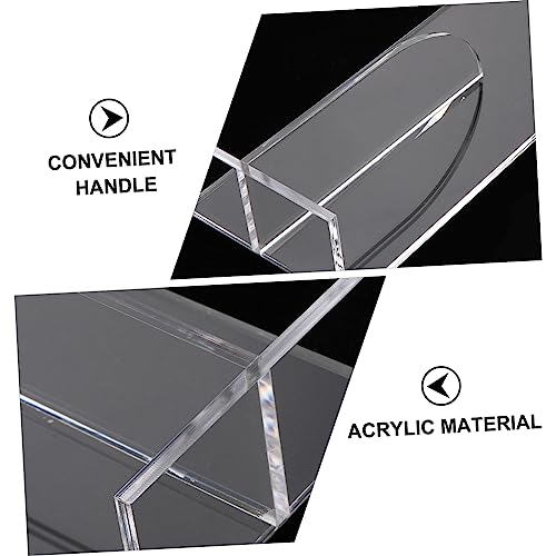 2 Pcs Acrylic Cake Set - Transparent Buttercream Smoother for Baking Fondant and Cake Decoration Tools - Image 6