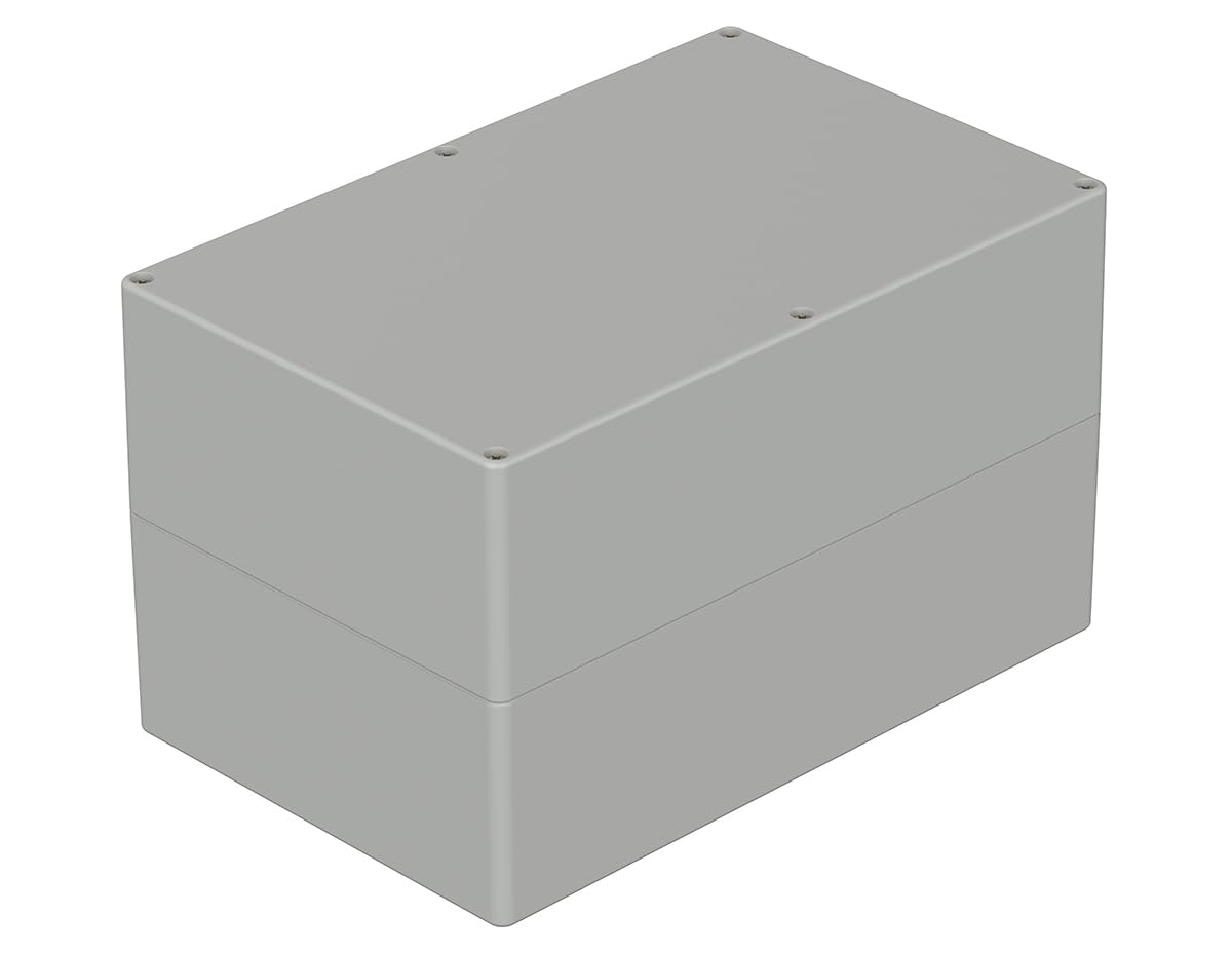Bopla Euromas; Gehäuse; ABS; Hellgrau IP66 Breite 160 mm Höhe 150 mm Länge 250 mm