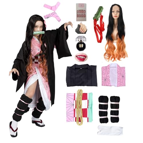 Cosplay Demon Slayer Nezuko Kamado le cadeau de jeu de rôle parfait pour fan d'anime