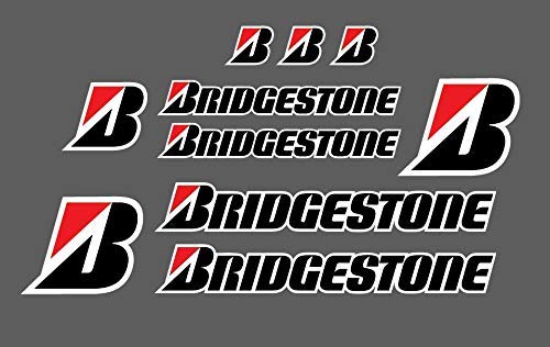 10 Pegatinas Bridgestone Varios Formatos Sponsor Moto Coche