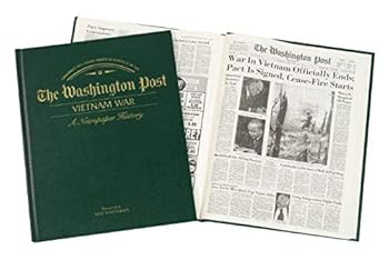 Hardcover Vietnam War The Washington Post Personalized Newspaper Book