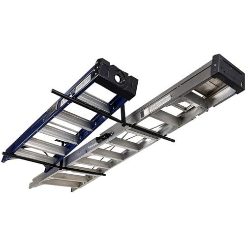 Adjustable Ceiling Storage Rack for Kayak and Ladder