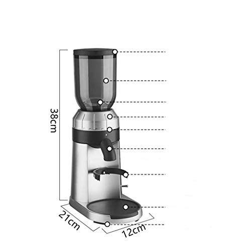 SJYDQ Kaffeemühle Elektrische Kaffeemühle 250g elektrische Kaffeemühle 25 Stärkeeinstellung – Bild 3
