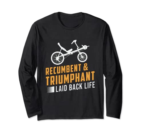 Trike Bike Liege & Triumphant Vintage Retro Dreirad Langarmshirt – Miniatur