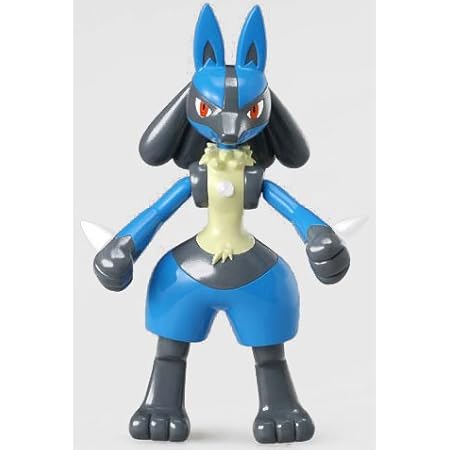 Amazon ポケットモンスター モンスターコレクション Mc 122 ルカリオ ロボット 子ども向けフィギュア おもちゃ