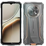 NEOYUKL Cover for Doogee Fire 7 Phone Case, [6.56'] Screen Protector [1 Pack]，Shockproof Bumper Protection Shell Transparent