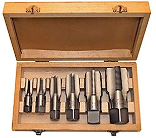 Alfa Tools TDS66006NPT 6 Pc Carbon Steel Npt Pipe Tap Set,